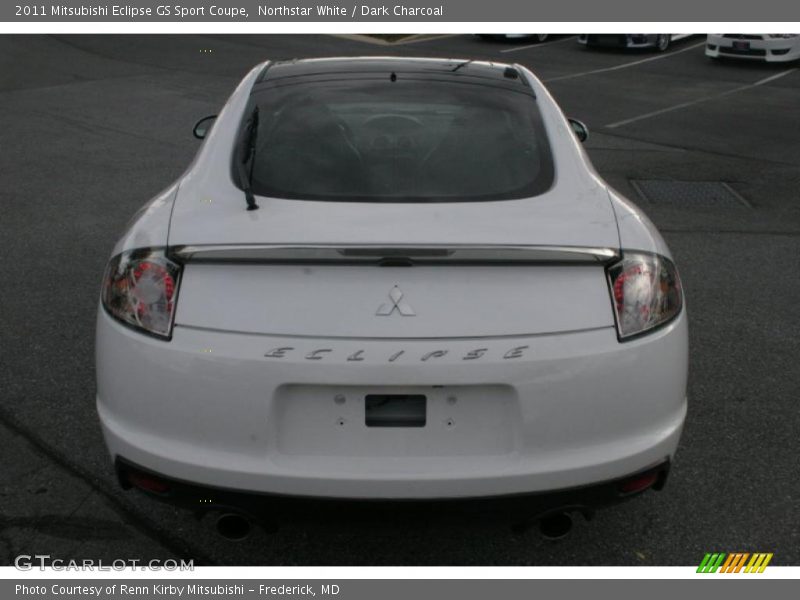 Northstar White / Dark Charcoal 2011 Mitsubishi Eclipse GS Sport Coupe