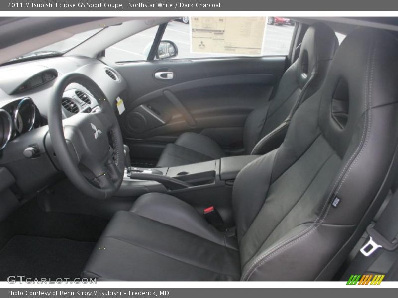 Northstar White / Dark Charcoal 2011 Mitsubishi Eclipse GS Sport Coupe
