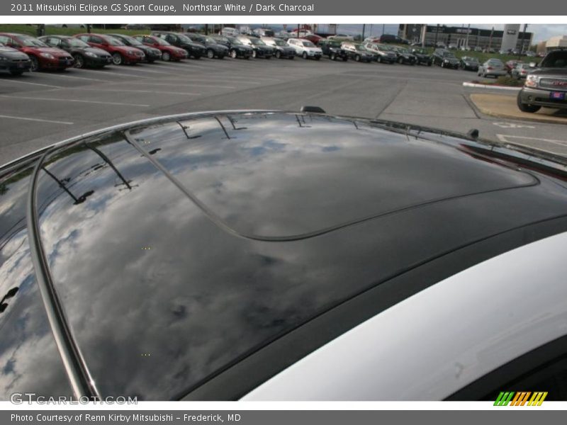 Northstar White / Dark Charcoal 2011 Mitsubishi Eclipse GS Sport Coupe