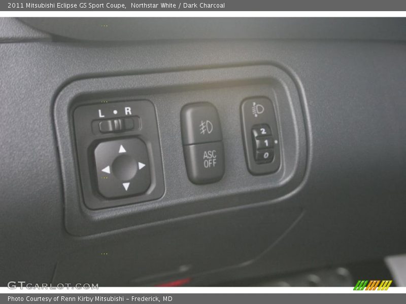 Northstar White / Dark Charcoal 2011 Mitsubishi Eclipse GS Sport Coupe
