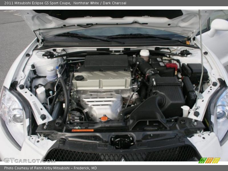 Northstar White / Dark Charcoal 2011 Mitsubishi Eclipse GS Sport Coupe