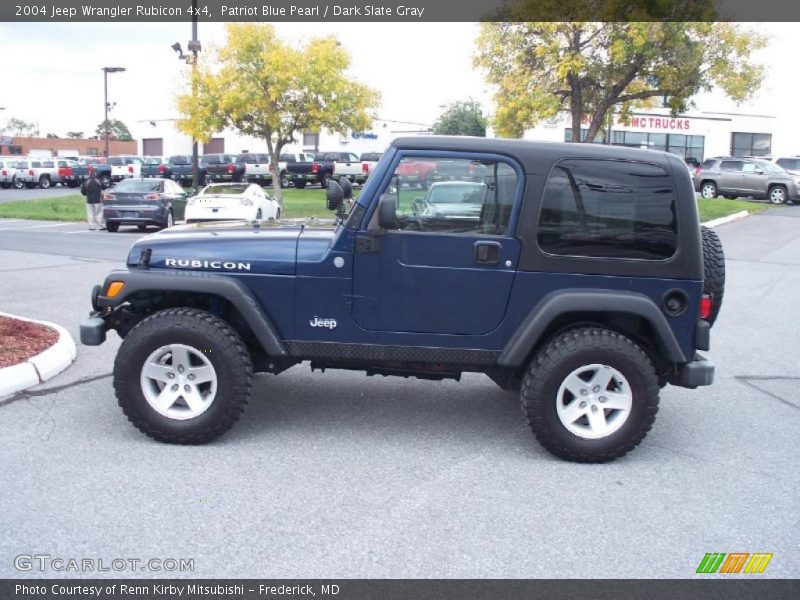 Patriot Blue Pearl / Dark Slate Gray 2004 Jeep Wrangler Rubicon 4x4