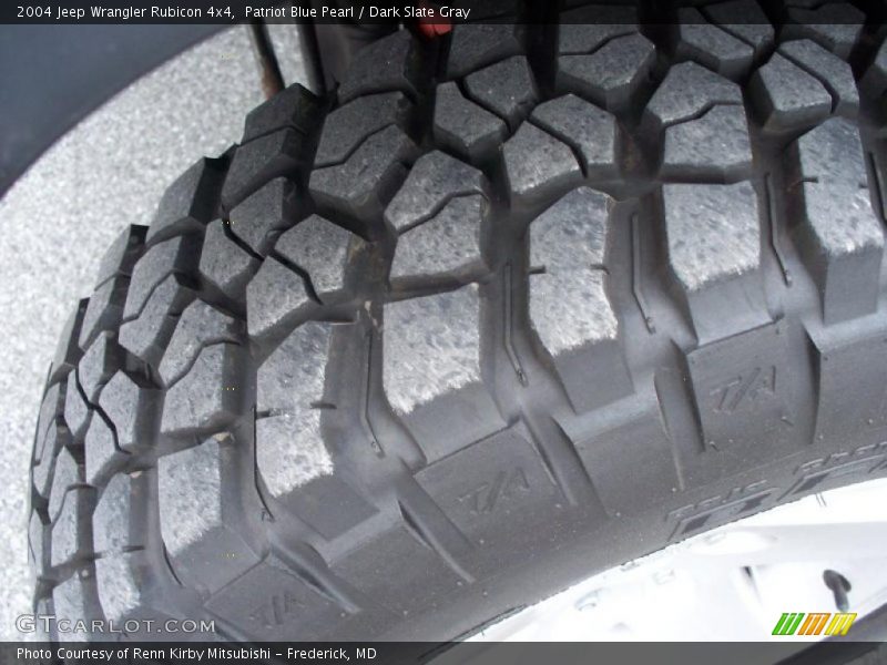 Patriot Blue Pearl / Dark Slate Gray 2004 Jeep Wrangler Rubicon 4x4