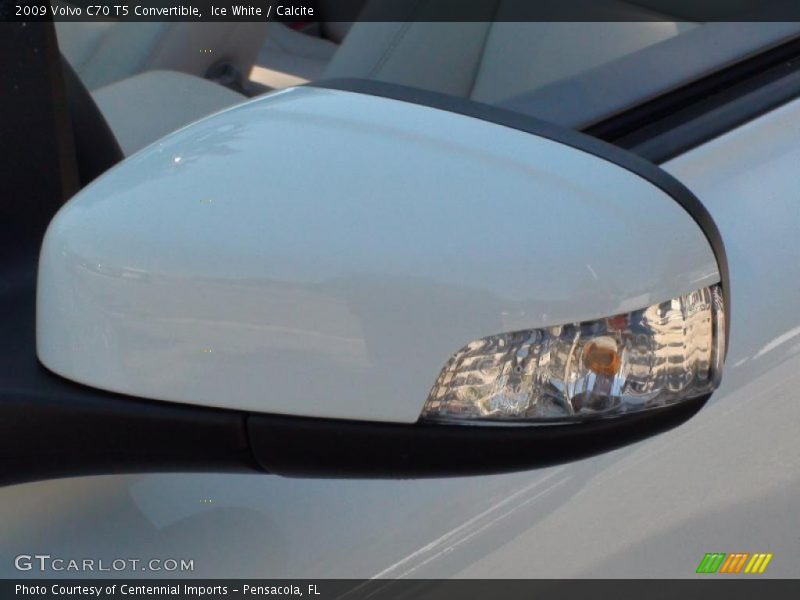 Ice White / Calcite 2009 Volvo C70 T5 Convertible
