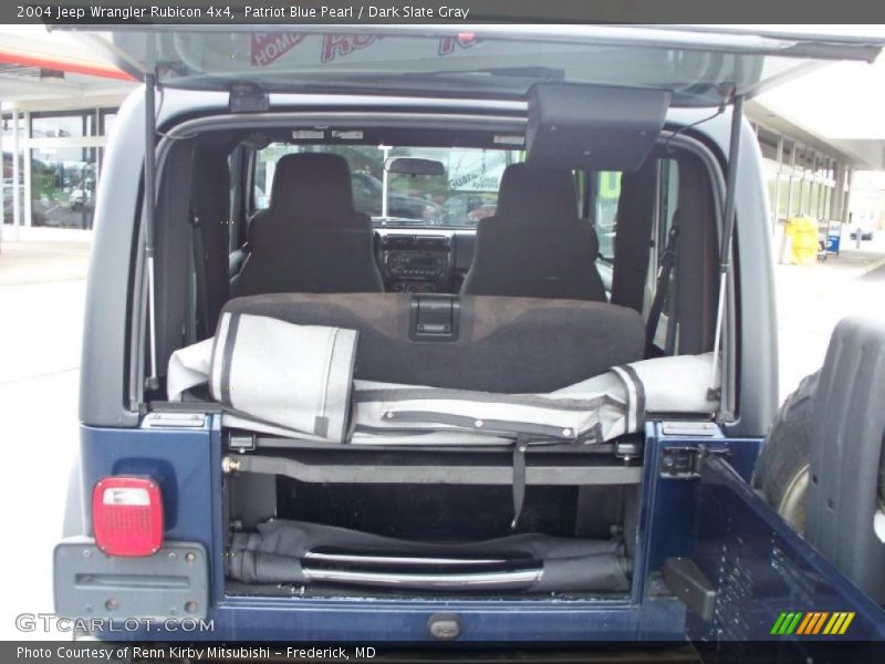 Patriot Blue Pearl / Dark Slate Gray 2004 Jeep Wrangler Rubicon 4x4