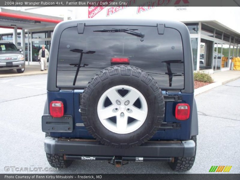 Patriot Blue Pearl / Dark Slate Gray 2004 Jeep Wrangler Rubicon 4x4