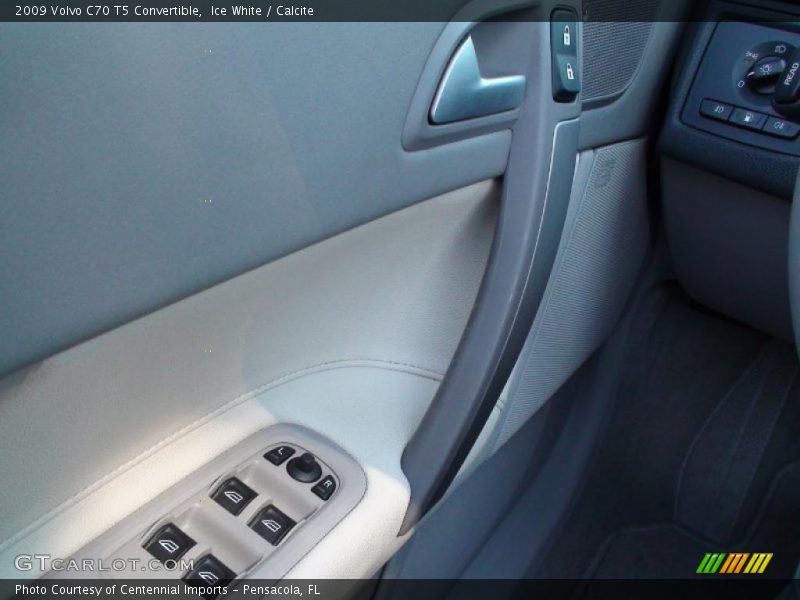Ice White / Calcite 2009 Volvo C70 T5 Convertible