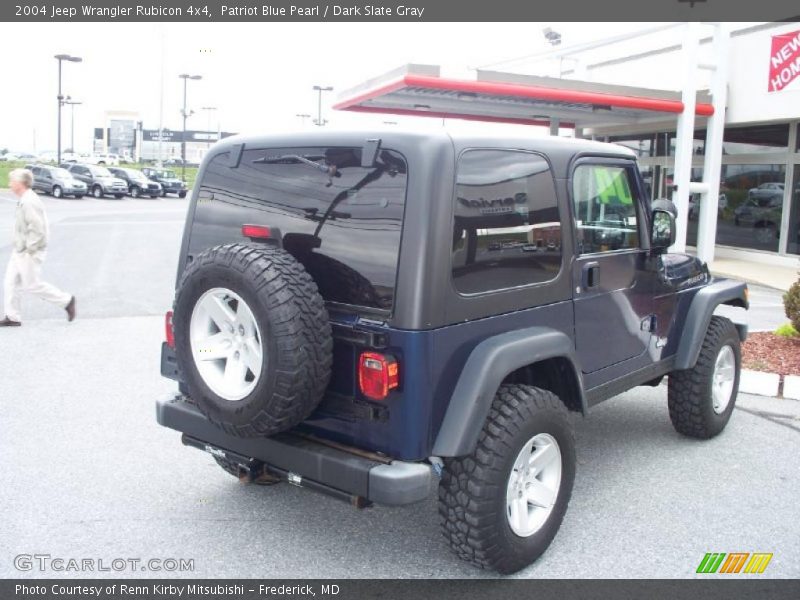 Patriot Blue Pearl / Dark Slate Gray 2004 Jeep Wrangler Rubicon 4x4