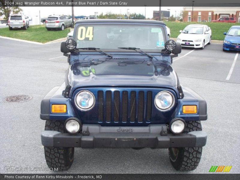 Patriot Blue Pearl / Dark Slate Gray 2004 Jeep Wrangler Rubicon 4x4