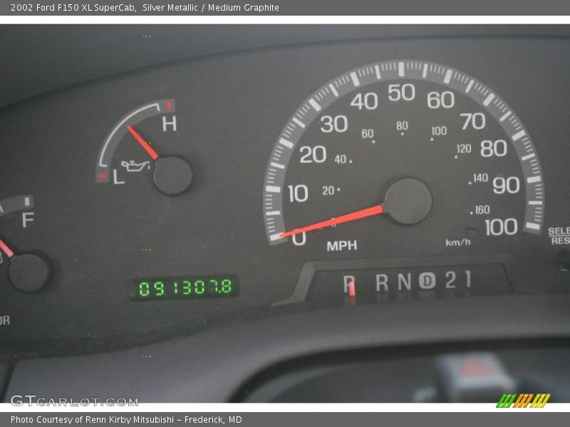 Silver Metallic / Medium Graphite 2002 Ford F150 XL SuperCab