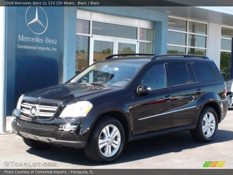 Black / Black 2008 Mercedes-Benz GL 320 CDI 4Matic