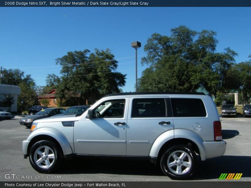Bright Silver Metallic / Dark Slate Gray/Light Slate Gray 2008 Dodge Nitro SXT