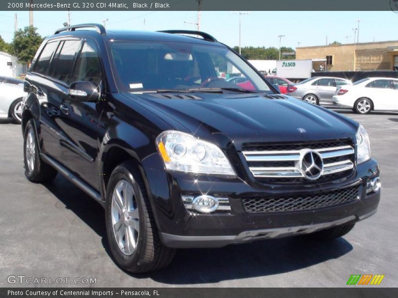 Black / Black 2008 Mercedes-Benz GL 320 CDI 4Matic