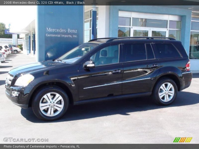 Black / Black 2008 Mercedes-Benz GL 320 CDI 4Matic