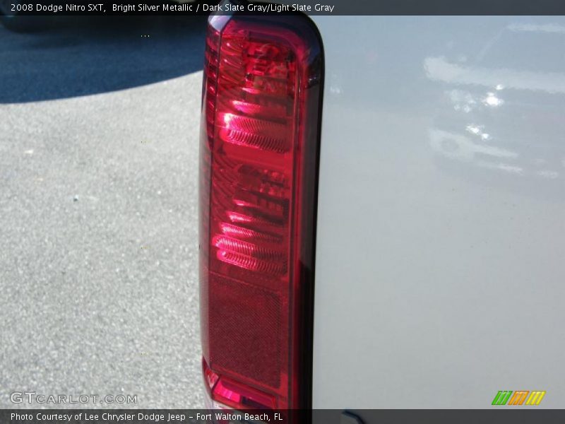 Bright Silver Metallic / Dark Slate Gray/Light Slate Gray 2008 Dodge Nitro SXT