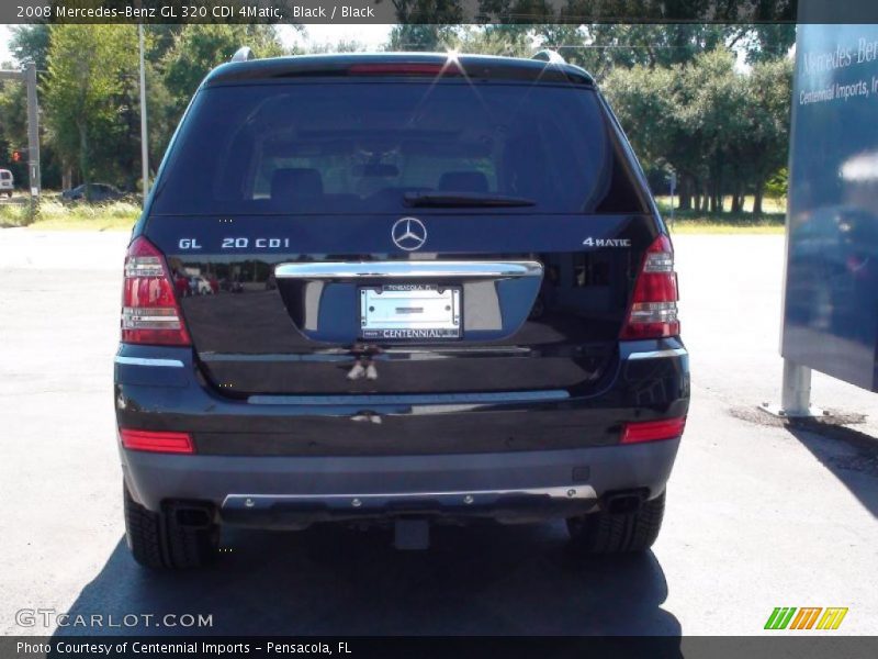 Black / Black 2008 Mercedes-Benz GL 320 CDI 4Matic