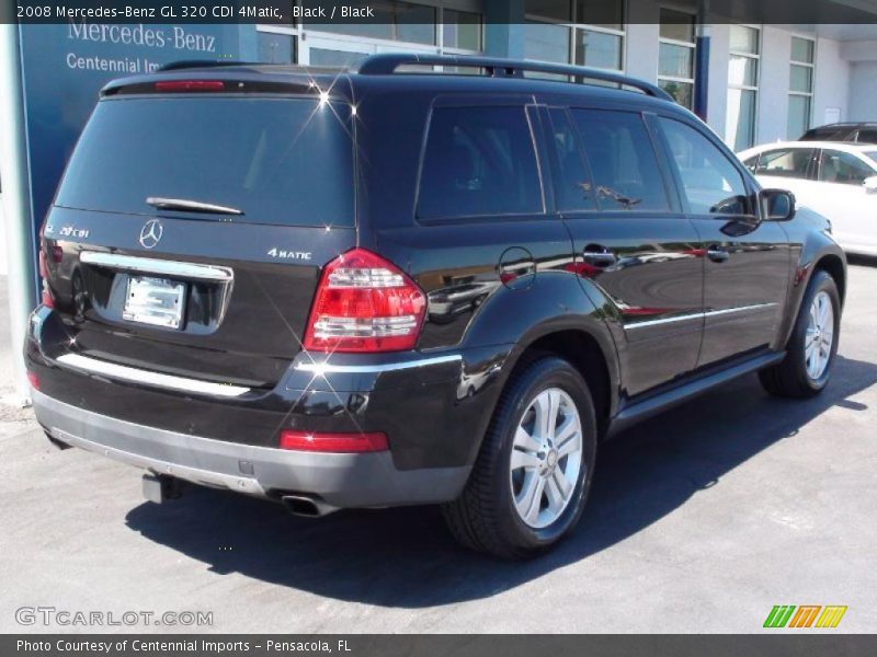 Black / Black 2008 Mercedes-Benz GL 320 CDI 4Matic