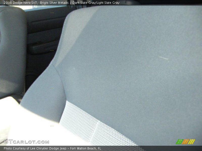 Bright Silver Metallic / Dark Slate Gray/Light Slate Gray 2008 Dodge Nitro SXT