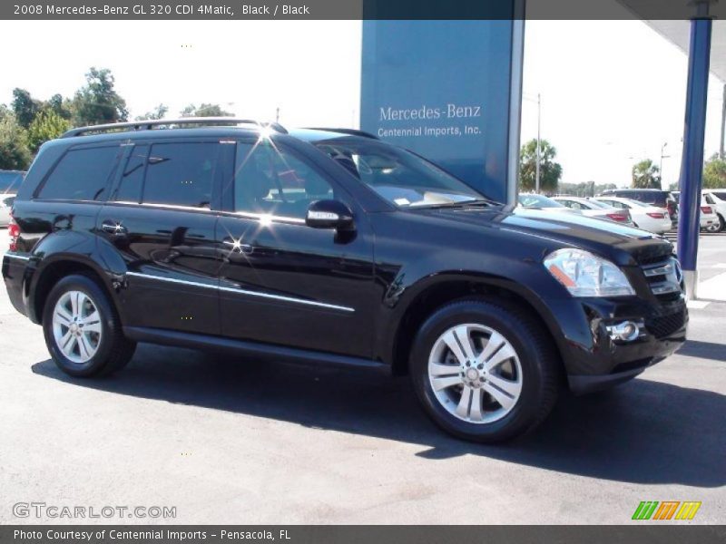 Black / Black 2008 Mercedes-Benz GL 320 CDI 4Matic