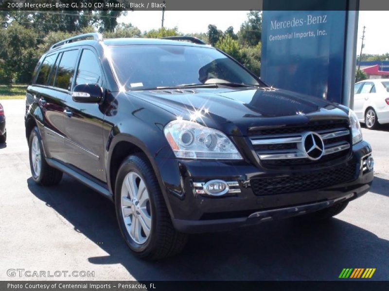 Black / Black 2008 Mercedes-Benz GL 320 CDI 4Matic