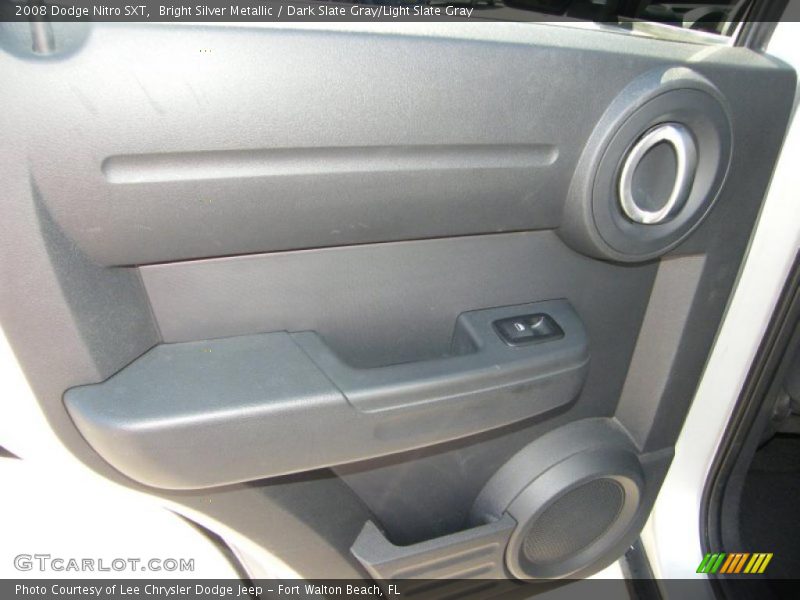 Bright Silver Metallic / Dark Slate Gray/Light Slate Gray 2008 Dodge Nitro SXT
