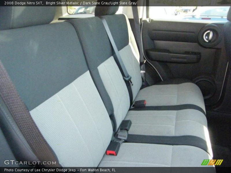 Bright Silver Metallic / Dark Slate Gray/Light Slate Gray 2008 Dodge Nitro SXT