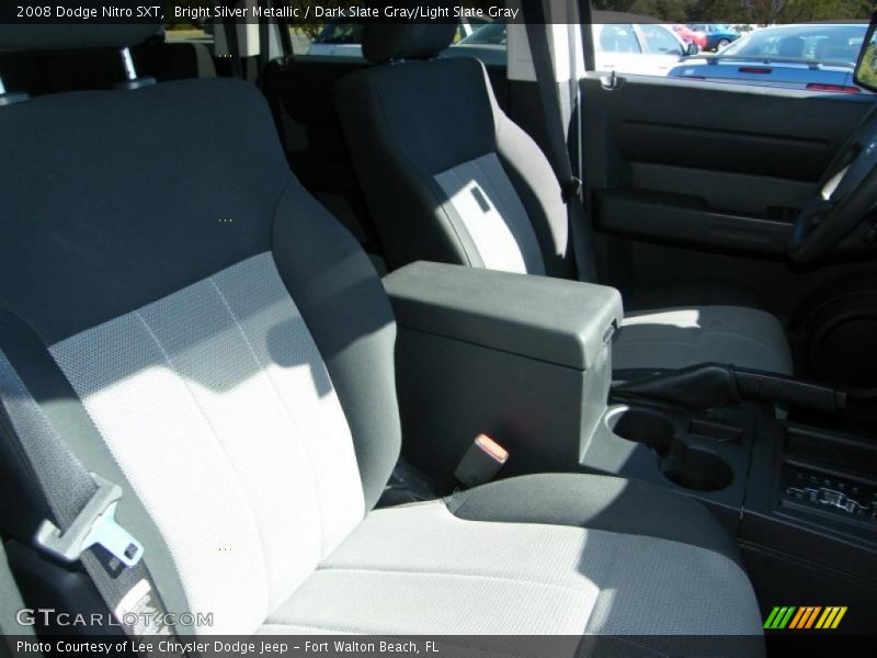 Bright Silver Metallic / Dark Slate Gray/Light Slate Gray 2008 Dodge Nitro SXT
