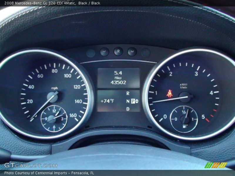 Black / Black 2008 Mercedes-Benz GL 320 CDI 4Matic