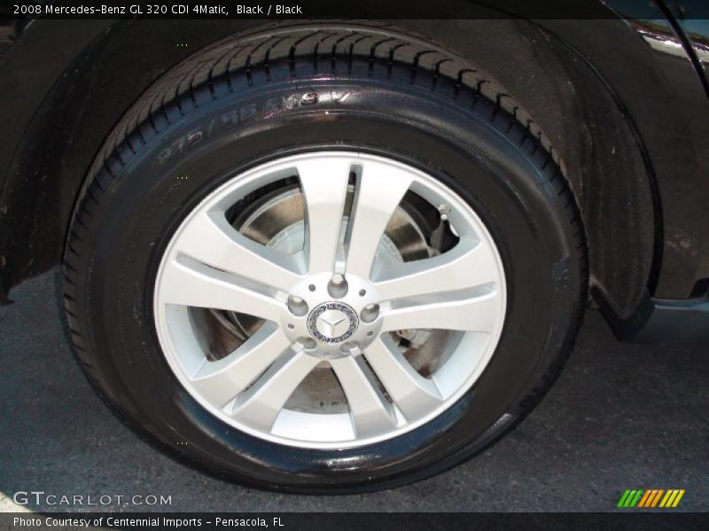 Black / Black 2008 Mercedes-Benz GL 320 CDI 4Matic