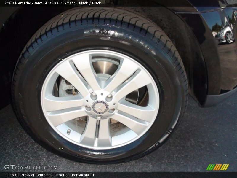 Black / Black 2008 Mercedes-Benz GL 320 CDI 4Matic
