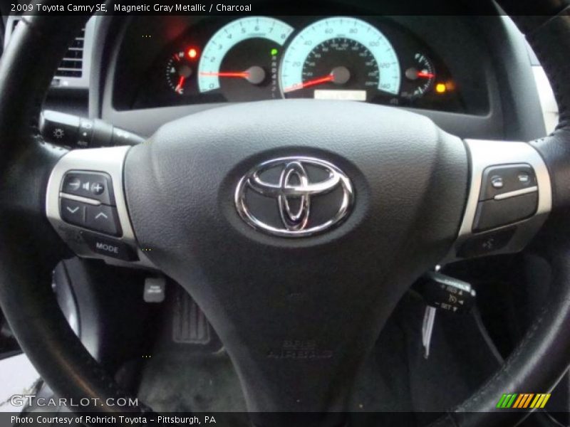 Magnetic Gray Metallic / Charcoal 2009 Toyota Camry SE