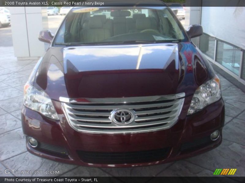 Cassis Red Pearl / Ivory Beige 2008 Toyota Avalon XLS