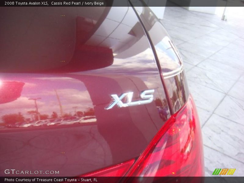 Cassis Red Pearl / Ivory Beige 2008 Toyota Avalon XLS