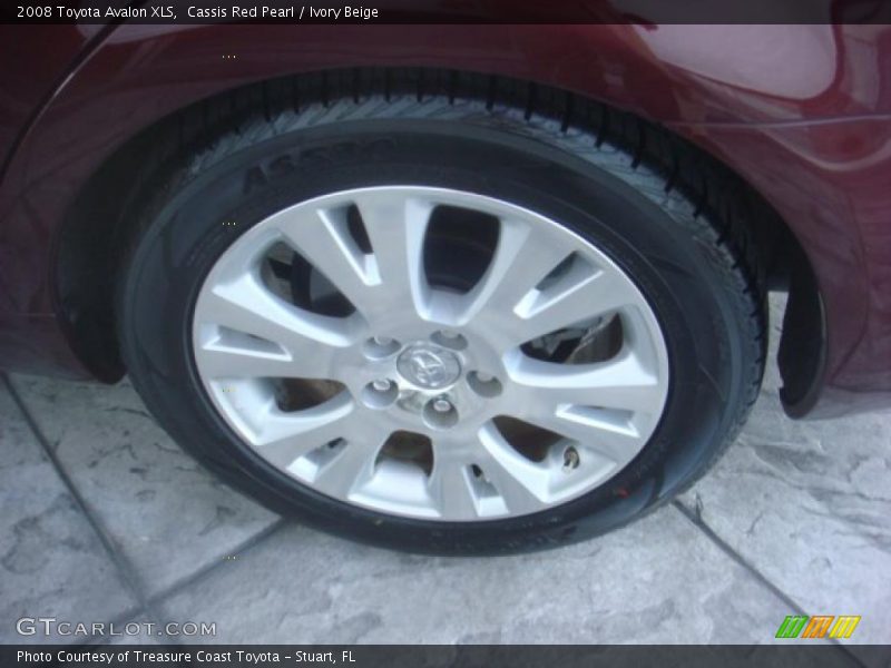 Cassis Red Pearl / Ivory Beige 2008 Toyota Avalon XLS