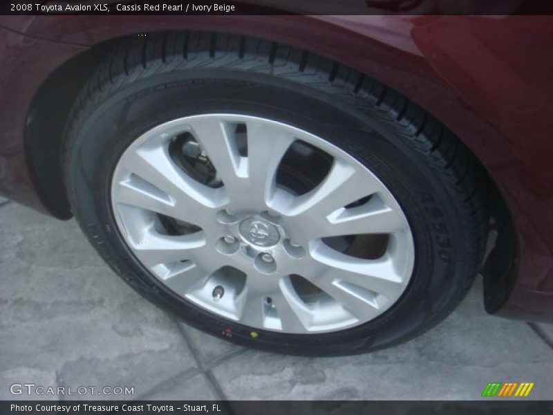 Cassis Red Pearl / Ivory Beige 2008 Toyota Avalon XLS