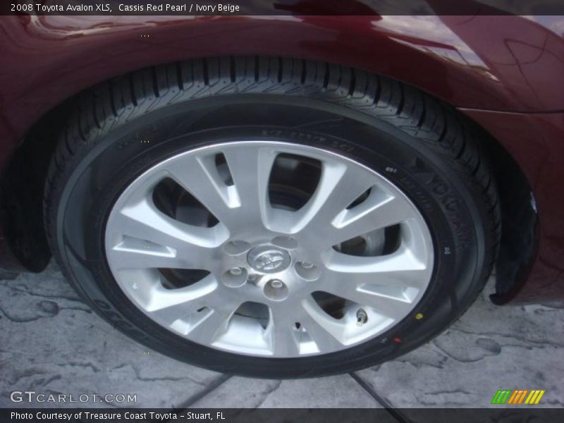 Cassis Red Pearl / Ivory Beige 2008 Toyota Avalon XLS