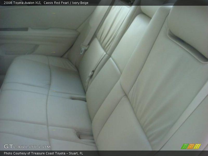 Cassis Red Pearl / Ivory Beige 2008 Toyota Avalon XLS