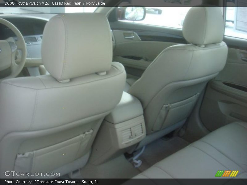 Cassis Red Pearl / Ivory Beige 2008 Toyota Avalon XLS