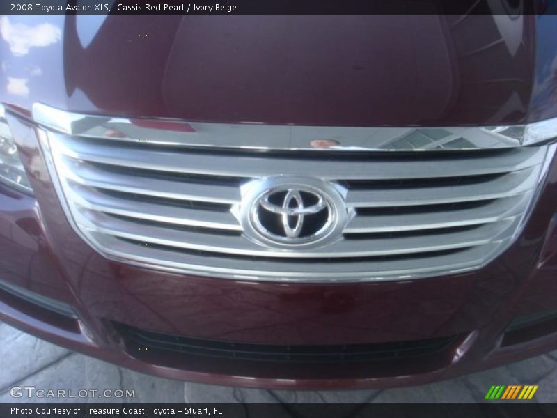 Cassis Red Pearl / Ivory Beige 2008 Toyota Avalon XLS