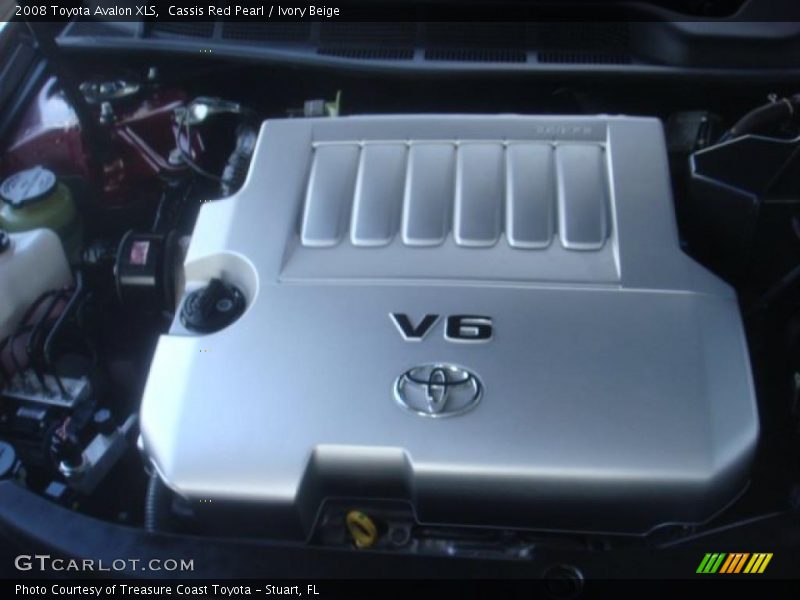 Cassis Red Pearl / Ivory Beige 2008 Toyota Avalon XLS