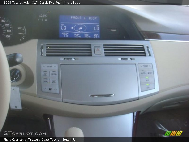 Cassis Red Pearl / Ivory Beige 2008 Toyota Avalon XLS
