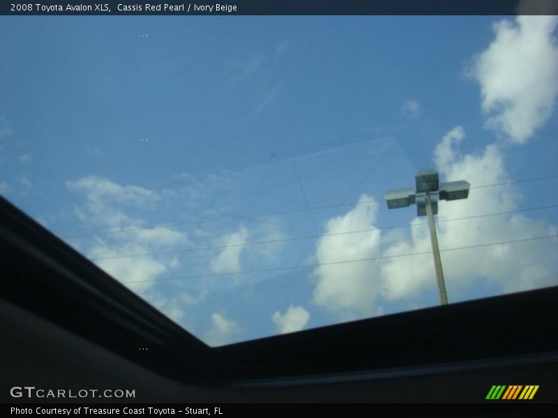 Cassis Red Pearl / Ivory Beige 2008 Toyota Avalon XLS