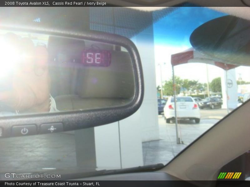 Cassis Red Pearl / Ivory Beige 2008 Toyota Avalon XLS