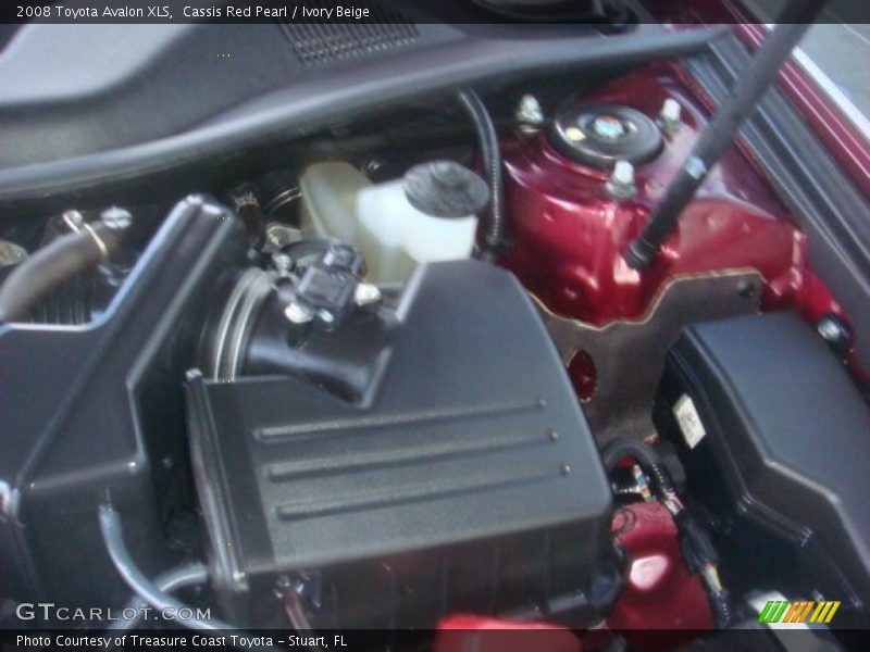 Cassis Red Pearl / Ivory Beige 2008 Toyota Avalon XLS