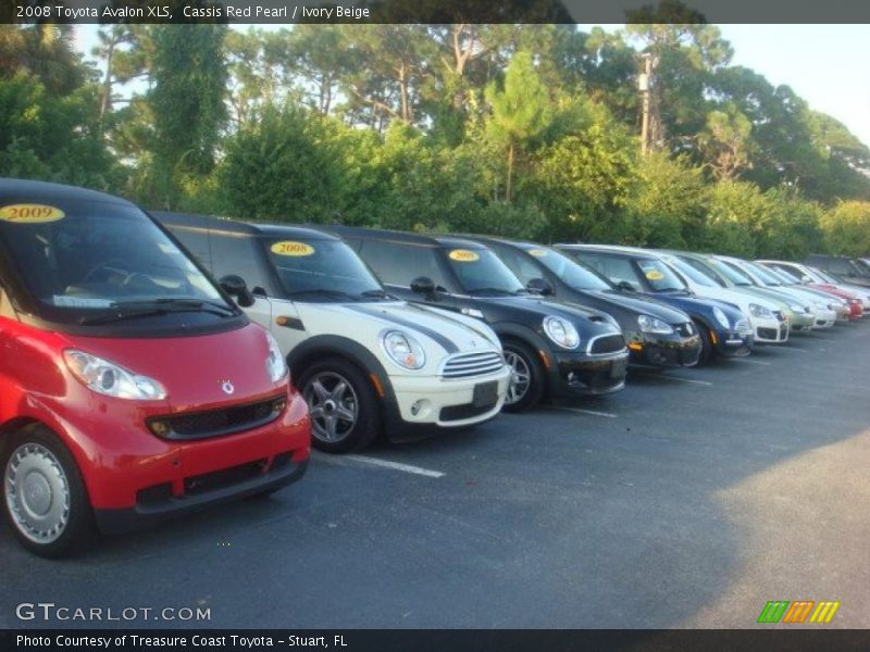 Cassis Red Pearl / Ivory Beige 2008 Toyota Avalon XLS