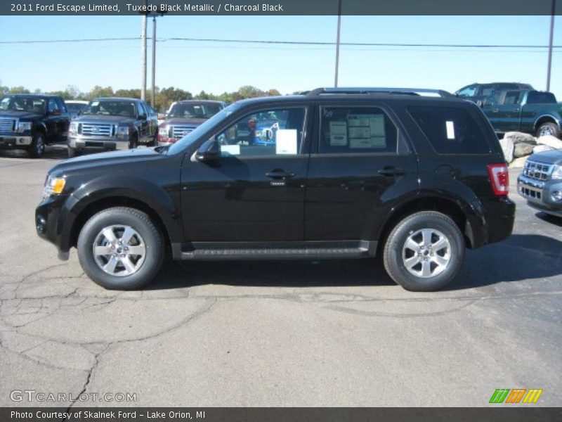 Tuxedo Black Metallic / Charcoal Black 2011 Ford Escape Limited