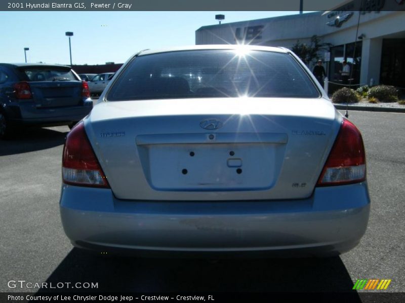 Pewter / Gray 2001 Hyundai Elantra GLS
