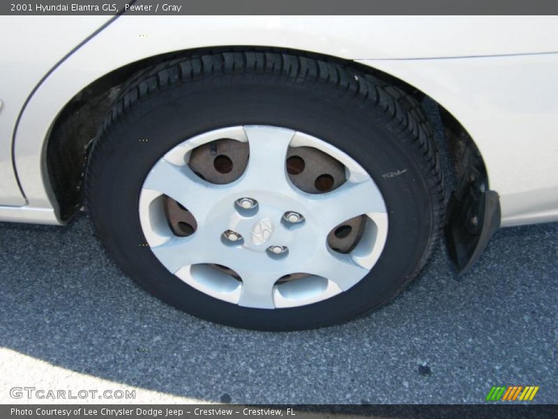 Pewter / Gray 2001 Hyundai Elantra GLS