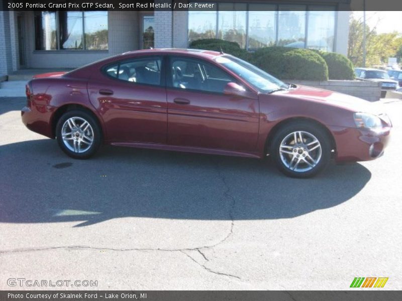 Sport Red Metallic / Dark Pewter 2005 Pontiac Grand Prix GTP Sedan