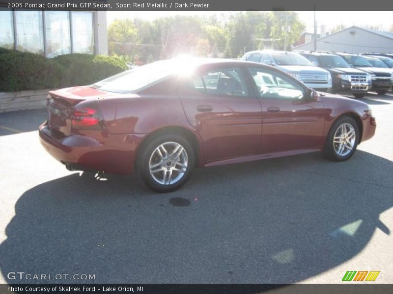 Sport Red Metallic / Dark Pewter 2005 Pontiac Grand Prix GTP Sedan